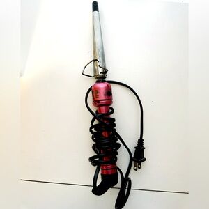 Sleek Pink Curling Wand